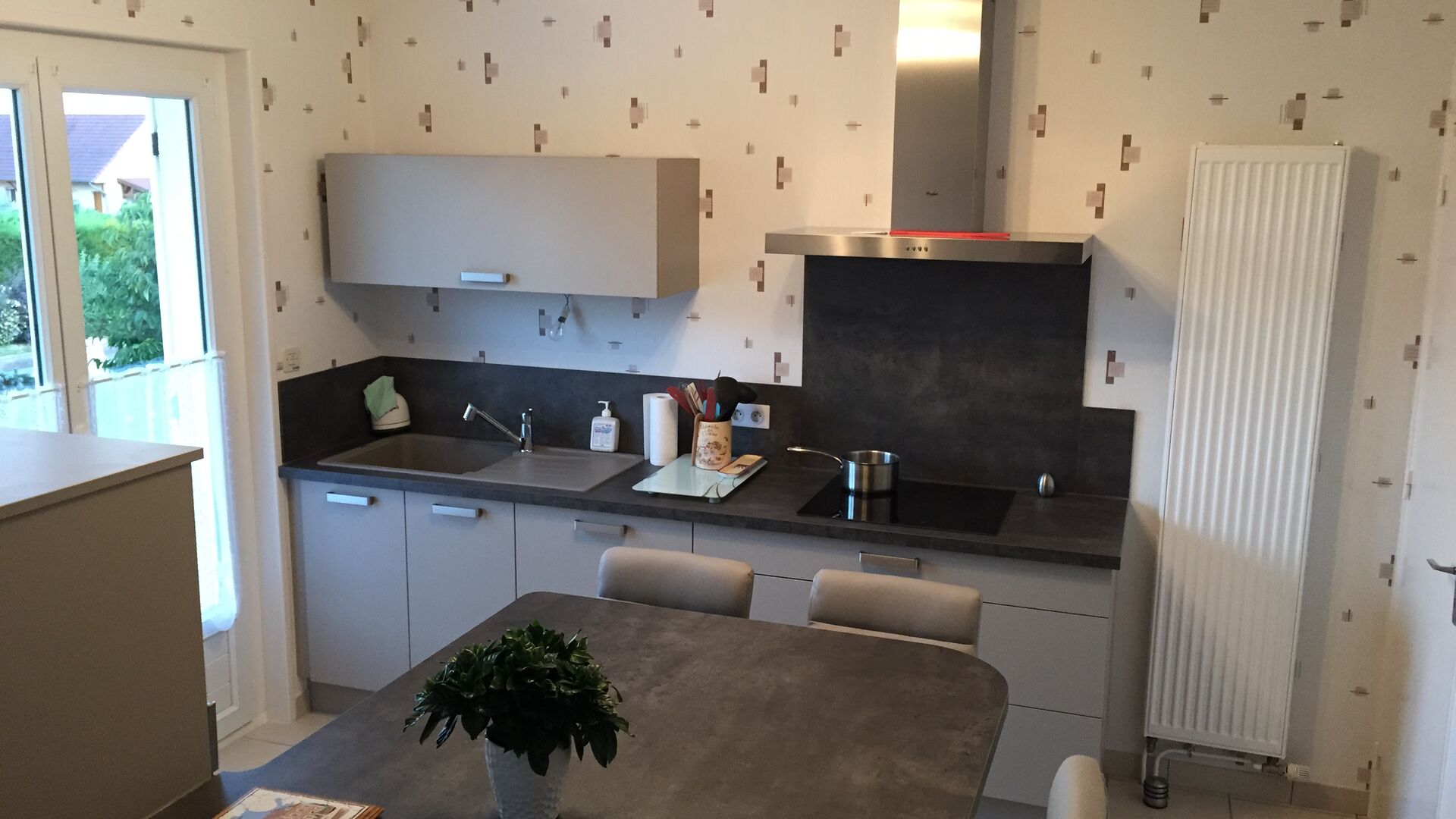 Cuisine équipée sur mesure Trend + Gris minéral