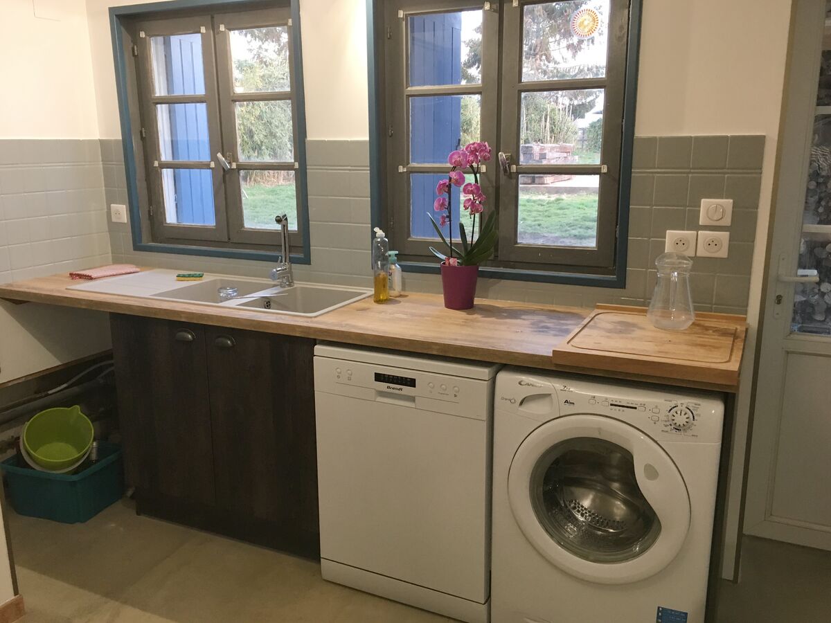 Projet cuisine bois noire Julien V Saintes Saint Georges des Coteaux