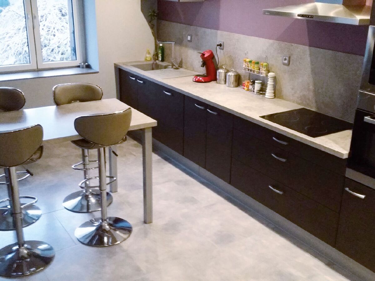 Rénovation cuisine sur mesure Vega Prem'S Ombre et Trend + Ombre soft