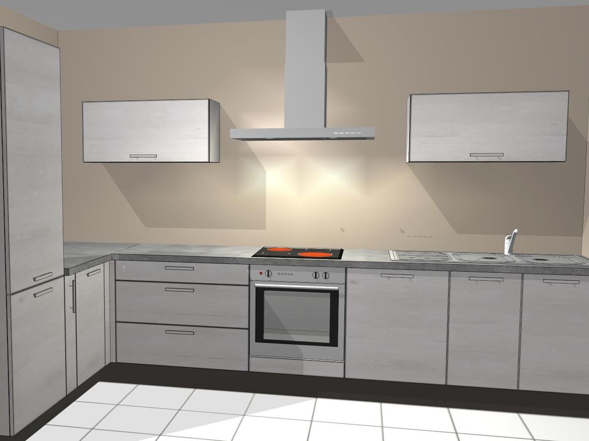 Cuisine avant-après sur mesure Vega + Artic wood