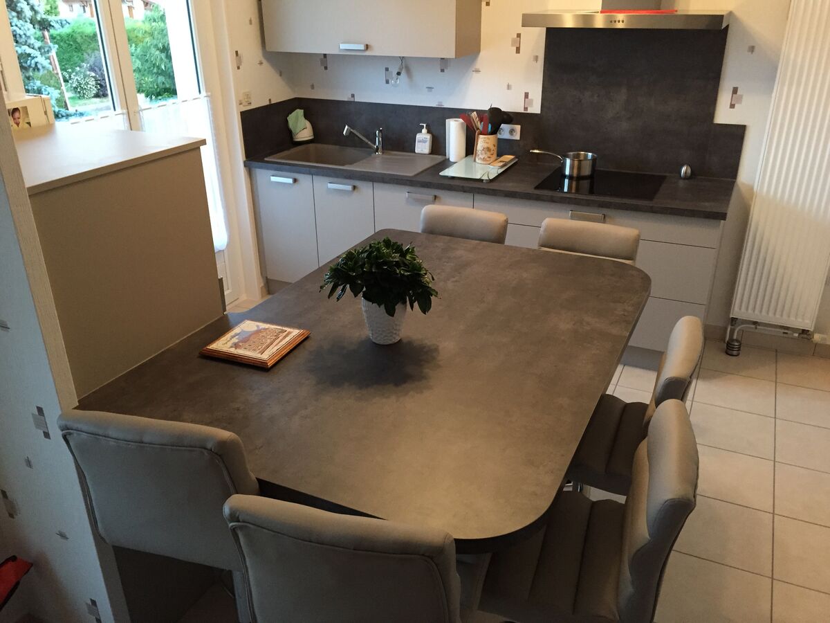 Cuisine avant-après sur mesure Trend + Gris minéral