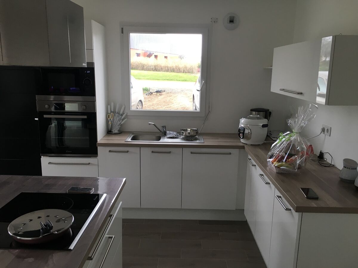 Rénovation cuisine équipée sur mesure Light Blanc Brillant