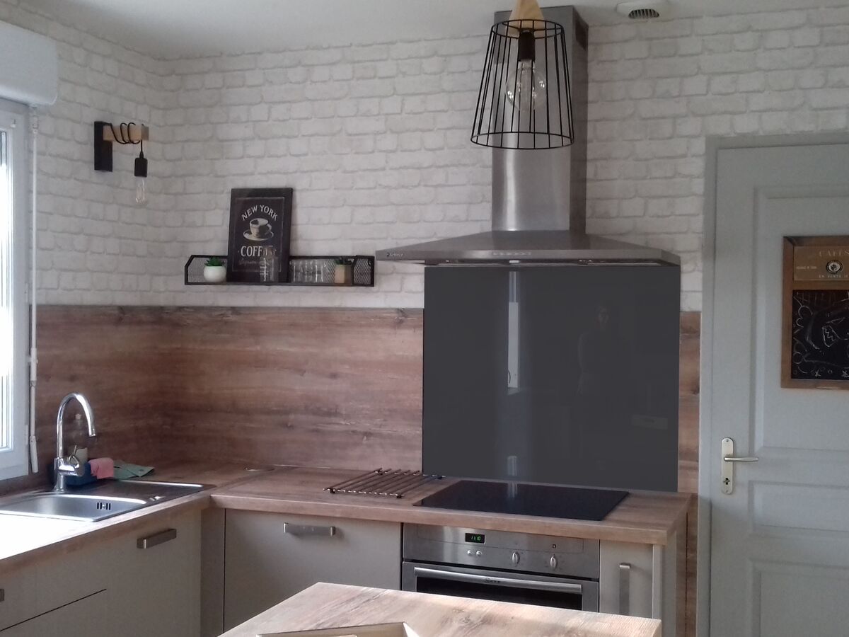 Rénovation cuisine équipée sur mesure Pétilla Grège Majestic Brillant