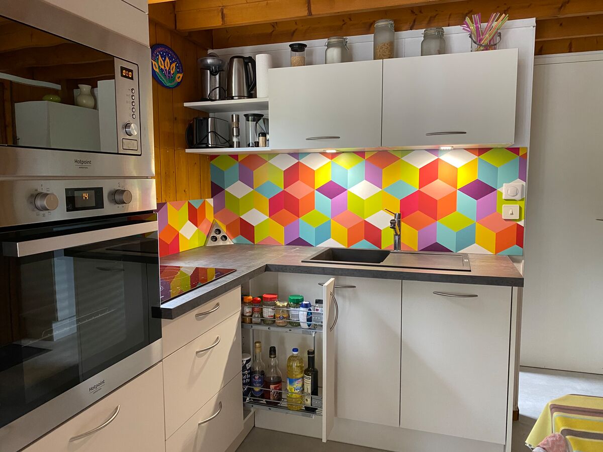 Rénovation cuisine équipée sur mesure Vega Prem's Pannacotta Mat