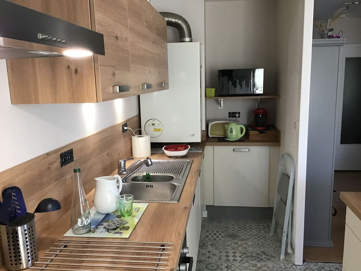 Rénovation cuisine équipée sur mesure VEGA PREM'S Pannacotta Mat & TREND Chêne Honey