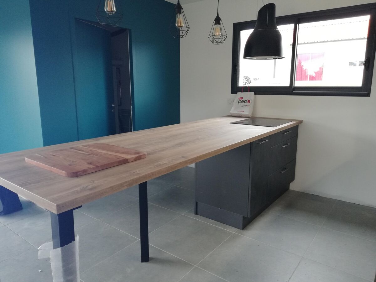 Rénovation cuisine équipée sur mesure Trend Dark Fusion