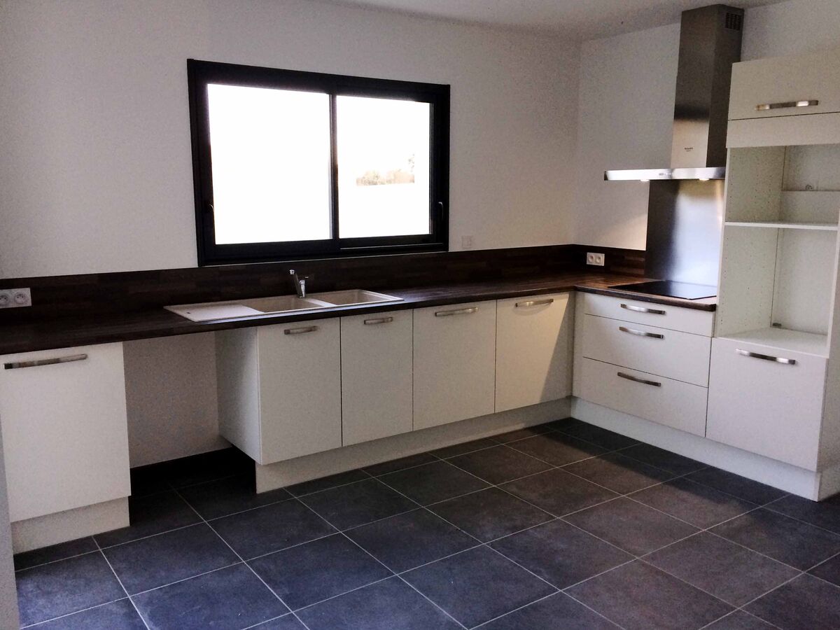 Cuisine avant-après sur mesure Vega Prem'S Blanc