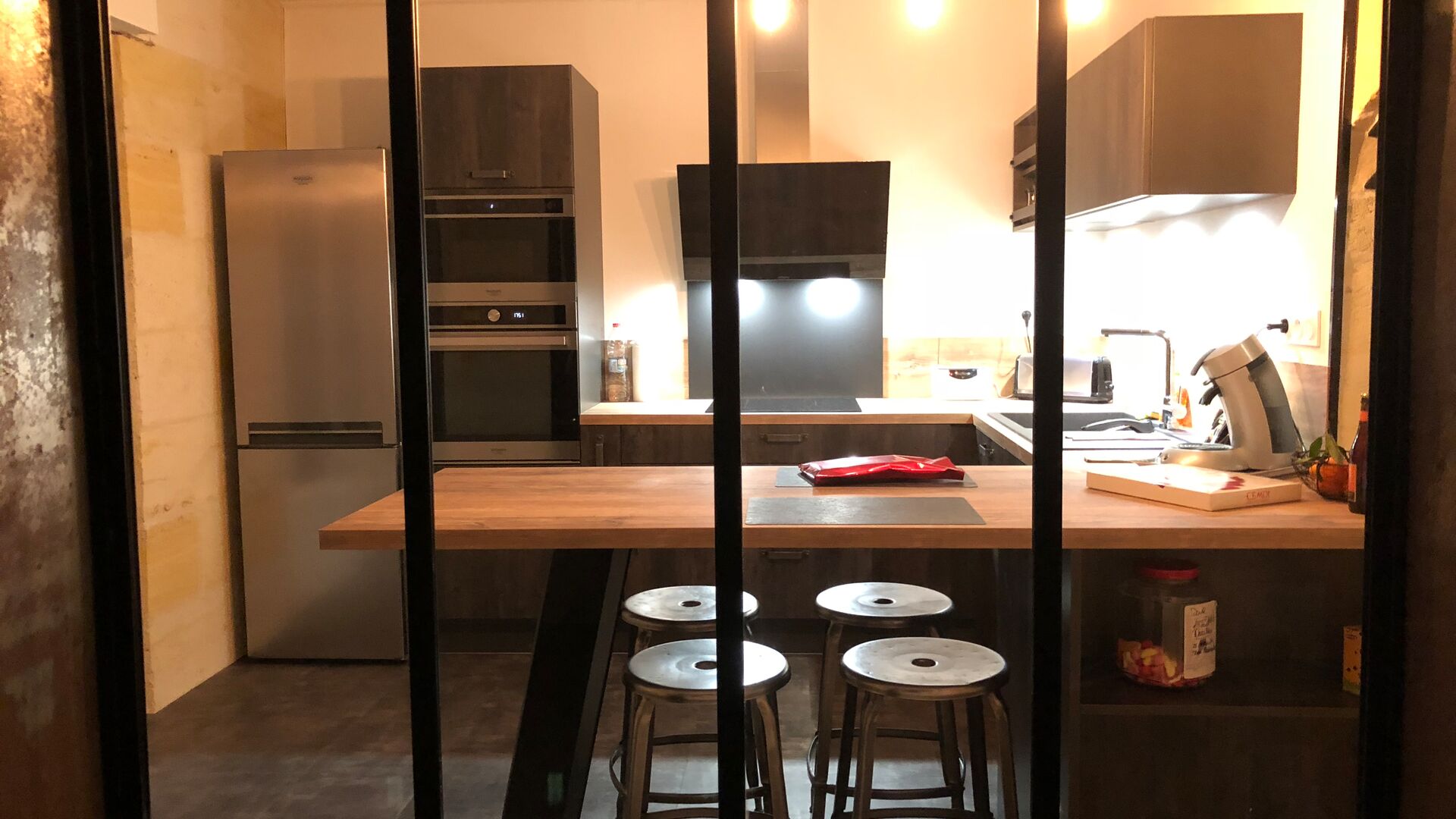 Cuisine équipée sur mesure Trend Woody Dark