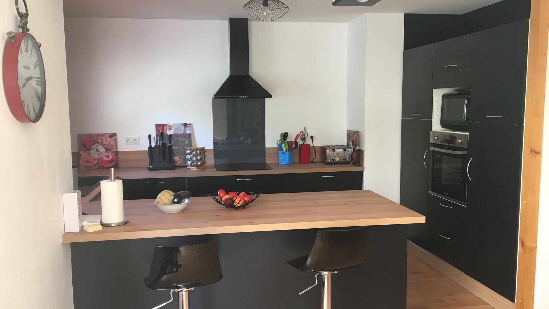 Cuisine équipée sur mesure Vega Prem's Black