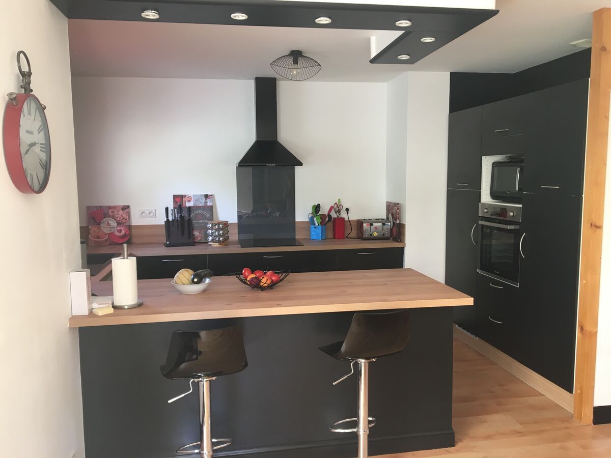 Cuisine équipée sur mesure Vega Prem's Black