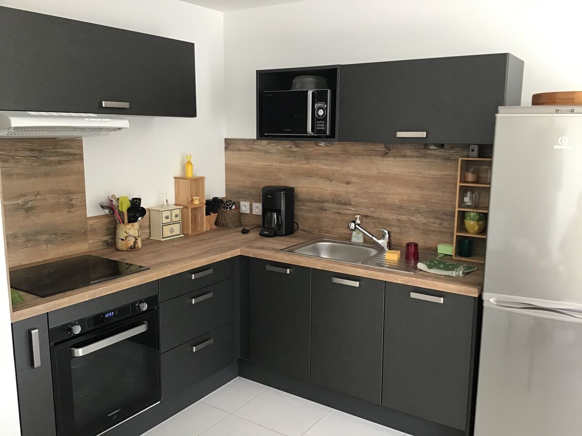 Rénovation cuisine équipée sur mesure VISTA Métal Brossé