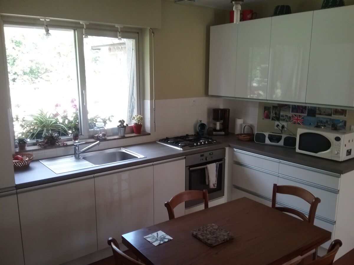 Cuisine équipée sur mesure Light Blanc Brillant