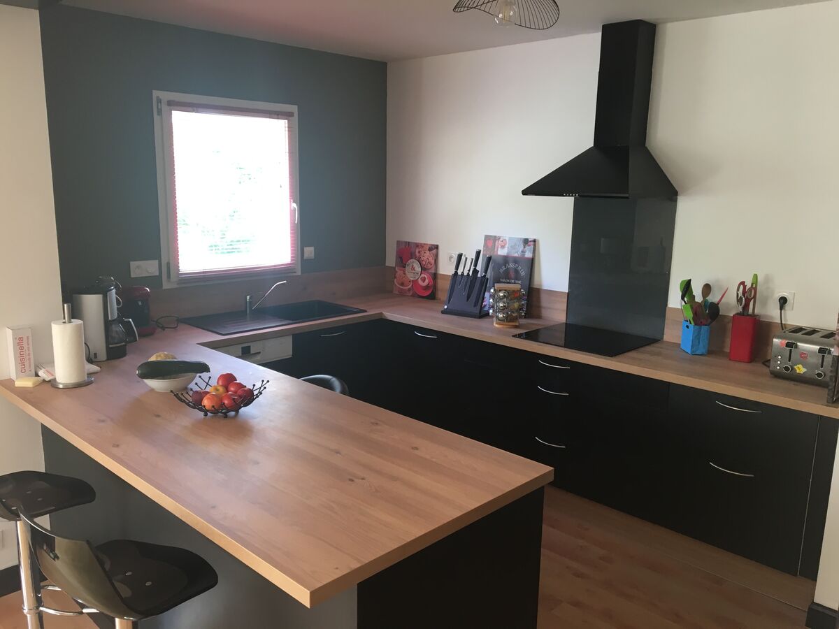 Cuisine avant-après sur mesure Vega Prem's Black