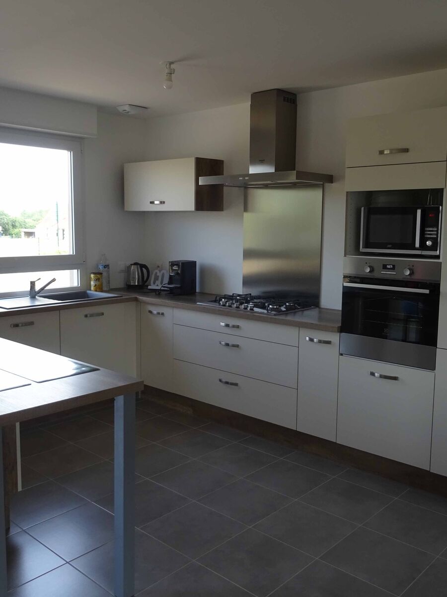 Cuisine équipée sur mesure Vega Prem'S Pannacotta mat