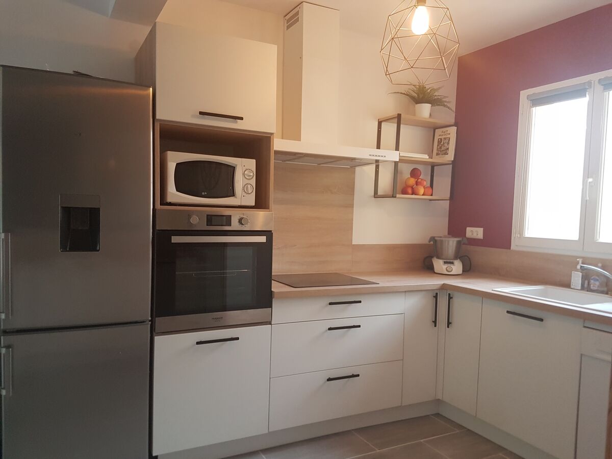 Rénovation cuisine équipée sur mesure Trend Blanc Mat