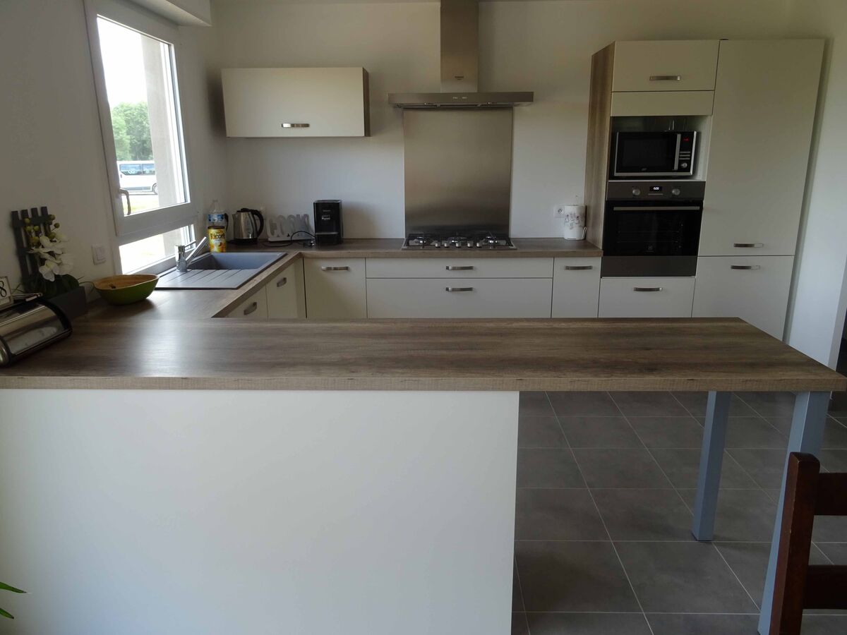 Cuisine avant-après sur mesure Vega Prem'S Pannacotta mat