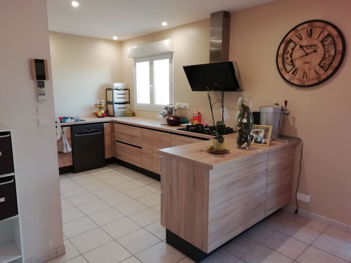 Rénovation cuisine équipée sur mesure Trend Chêne Timber