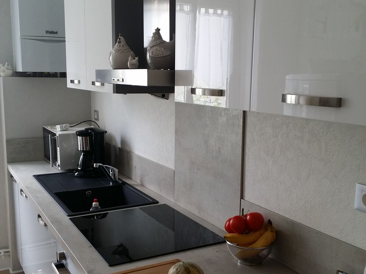 Cuisine équipée sur mesure Petilla Blanc brillant