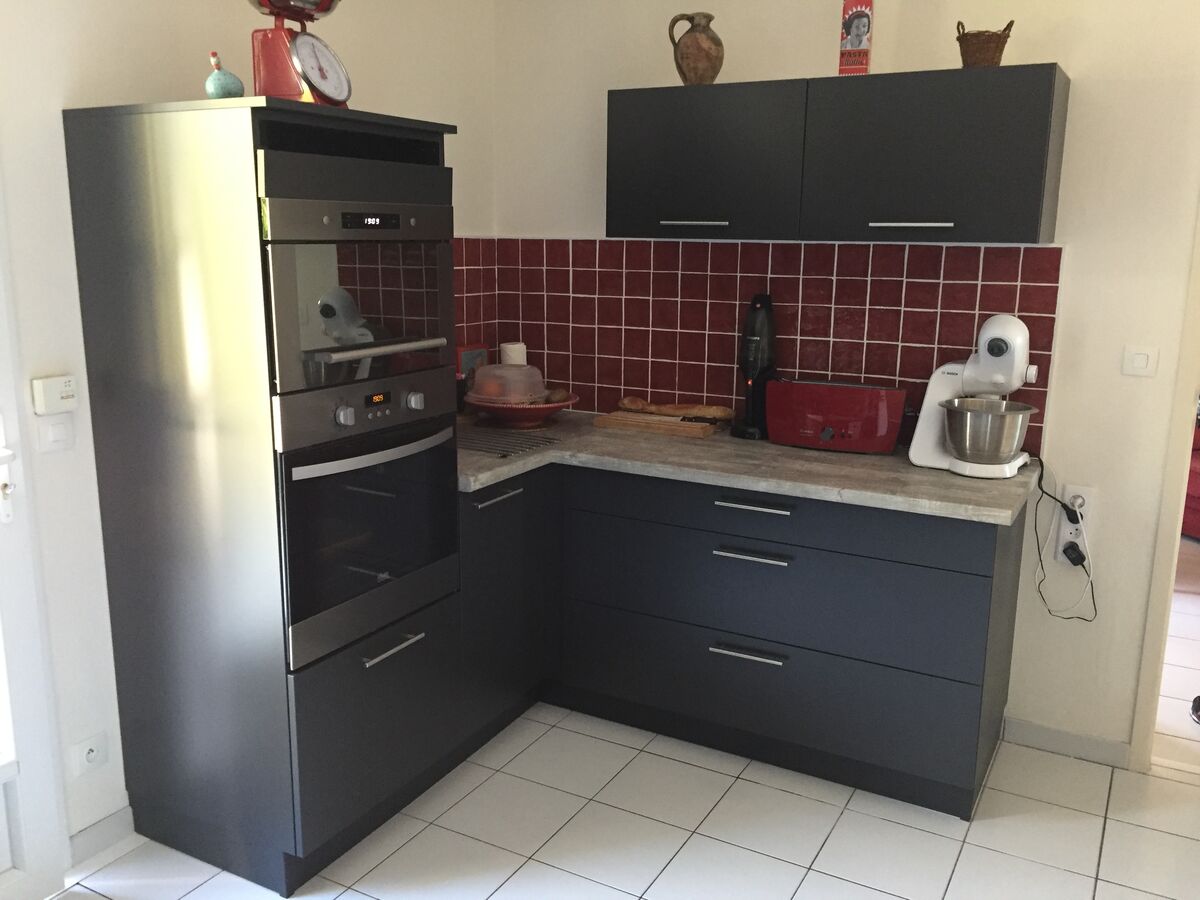 Cuisine avant-après sur mesure Vega Prem'S Ombre