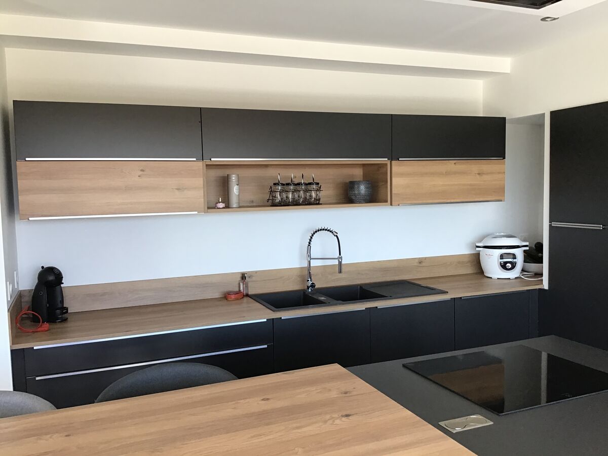 Rénovation cuisine équipée sur mesure Trend Ombre