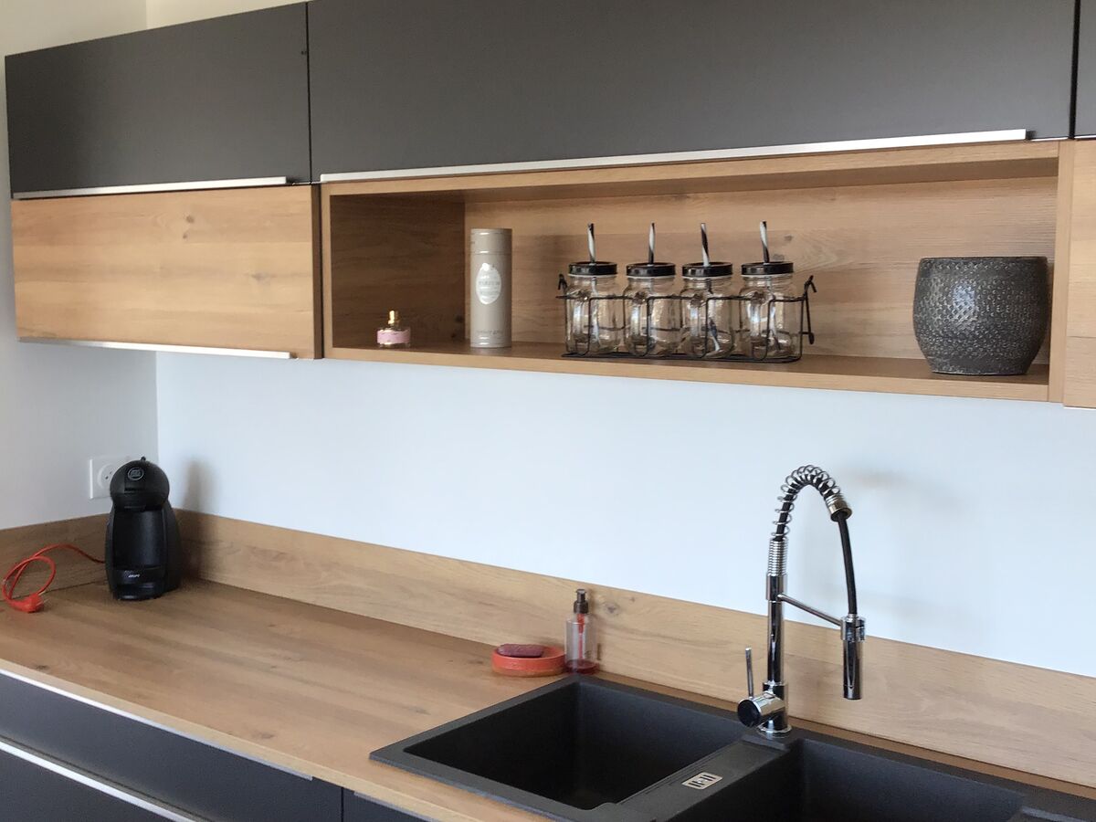 Cuisine avant-après sur mesure Trend Ombre