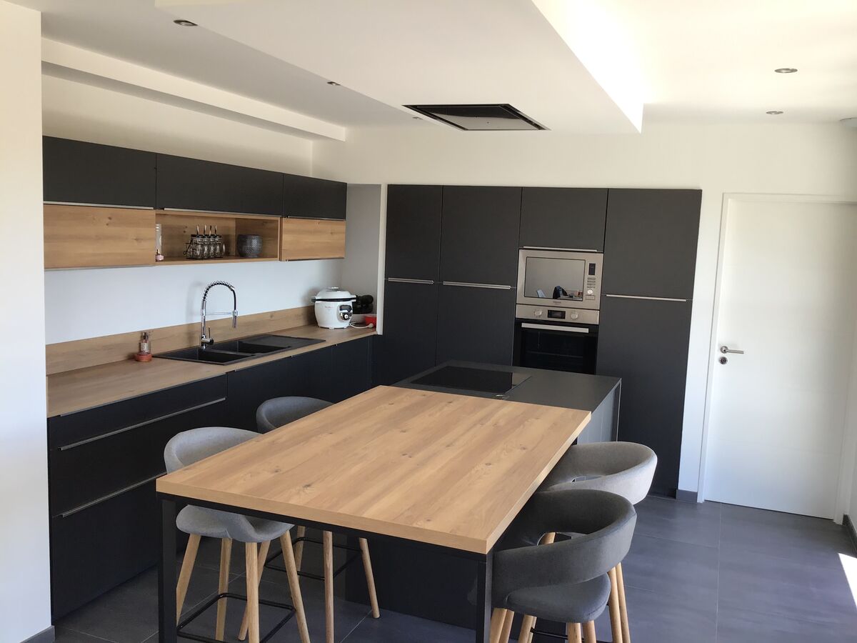 Cuisine avant-après sur mesure Trend Ombre