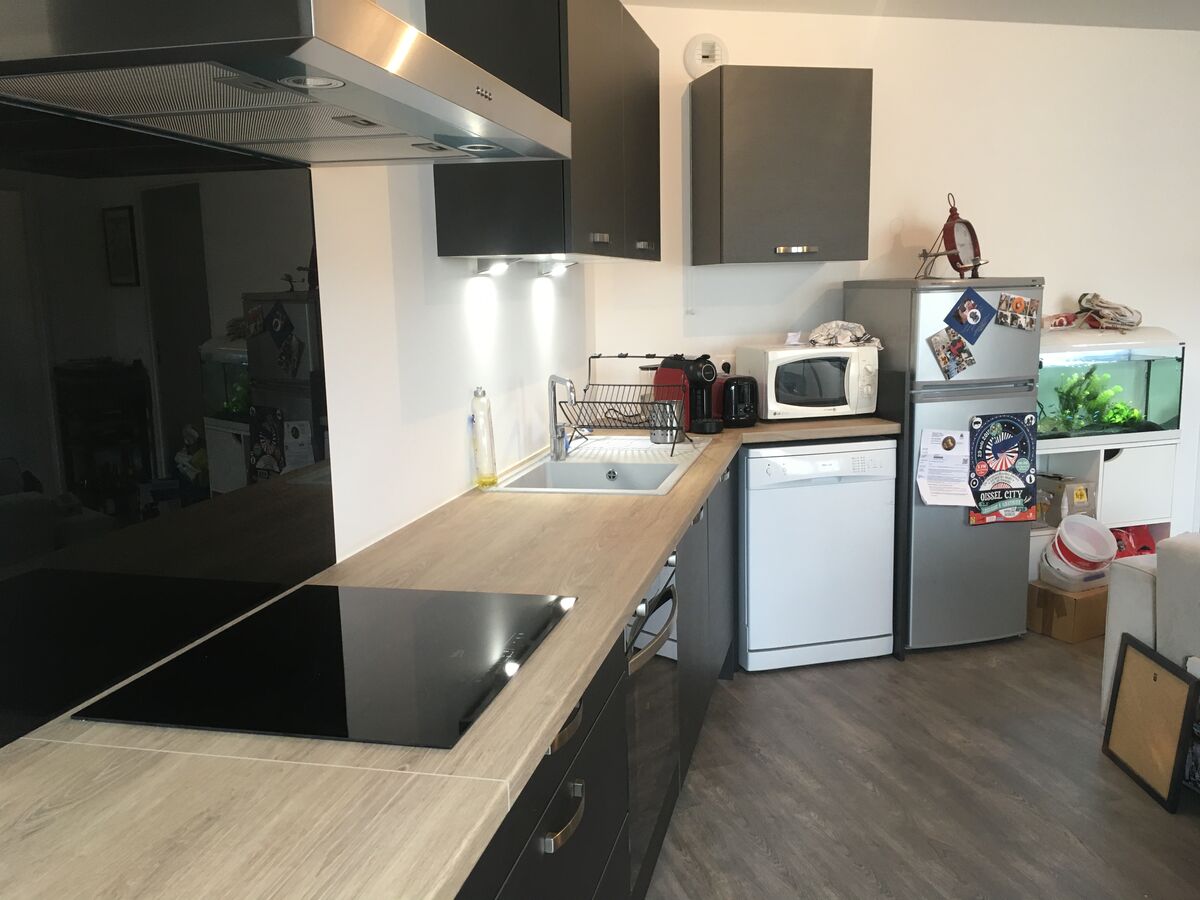 Cuisine avant-après sur mesure Vista Métal Brossé