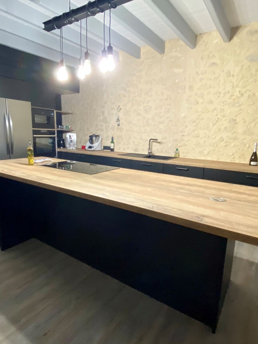 Cuisine équipée sur mesure Pearl Noir Pearl