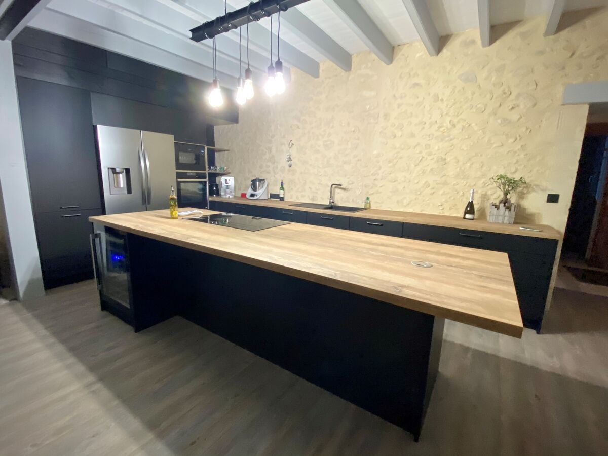 Cuisine équipée sur mesure Pearl Noir Pearl