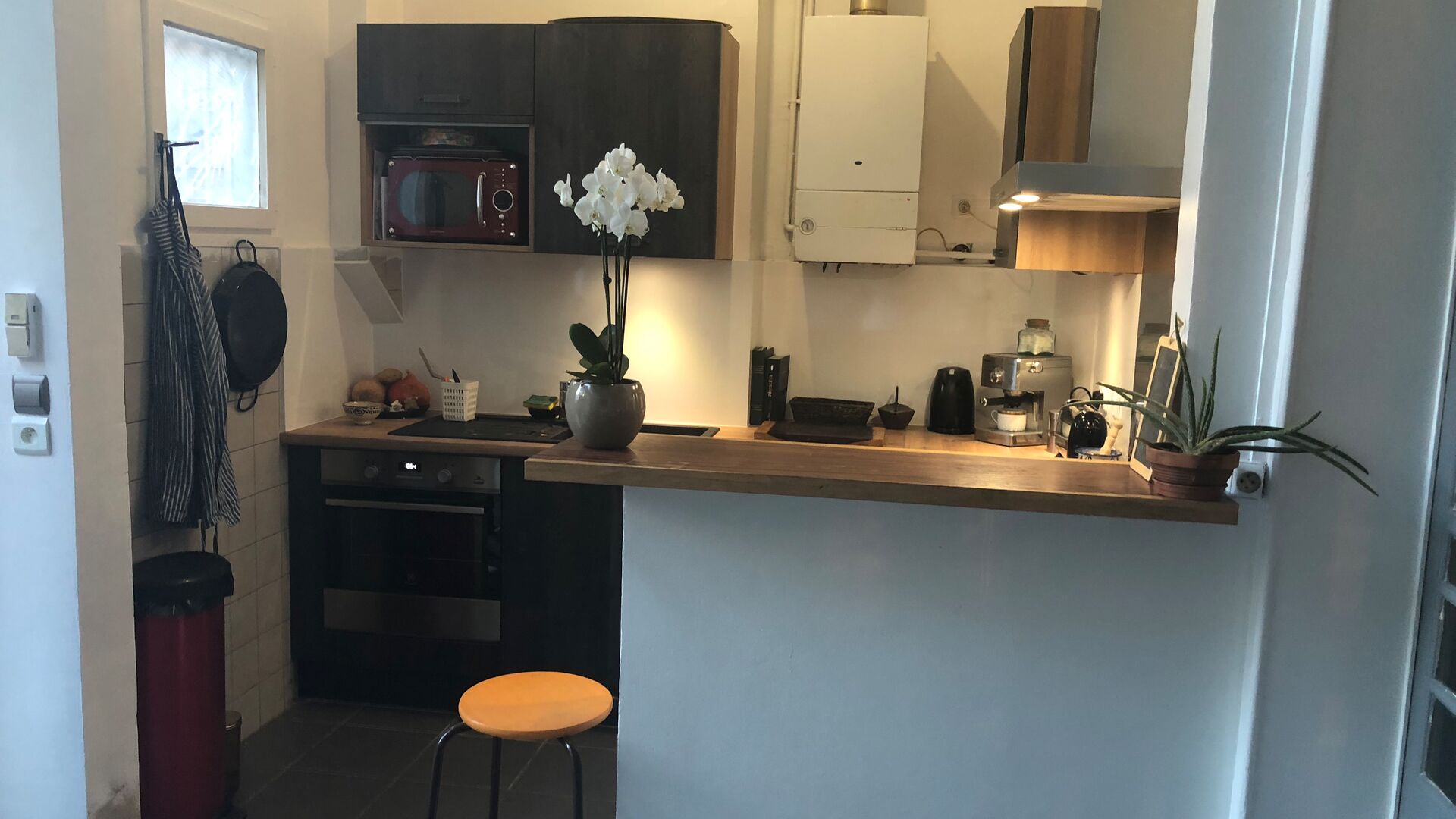 Cuisine équipée sur mesure Trend Woody Dark