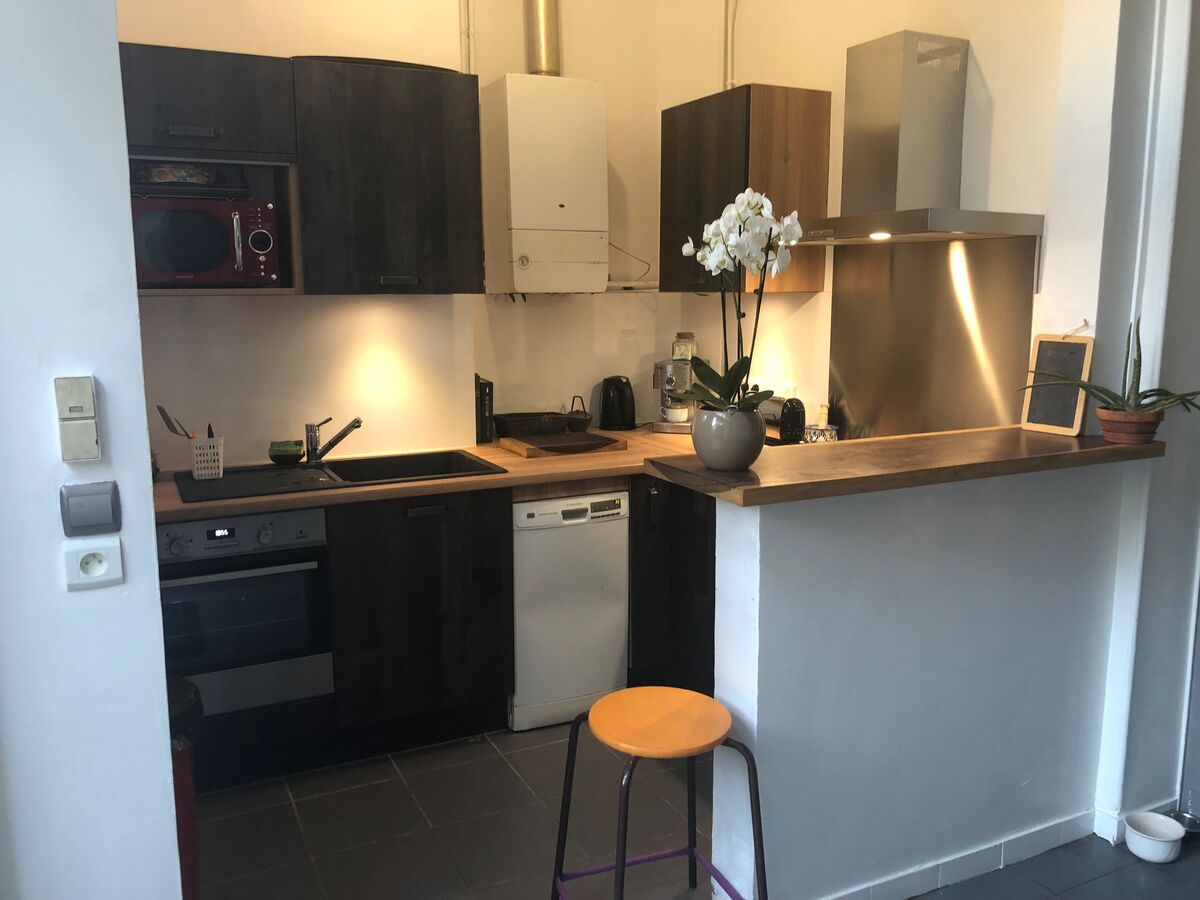 Rénovation cuisine équipée sur mesure Trend Woody Dark