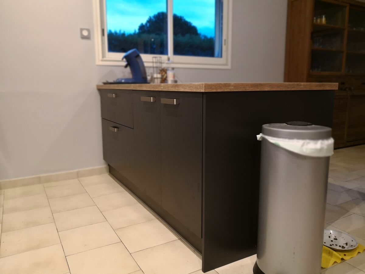 Cuisine avant-après sur mesure Vega Prem's Ombre