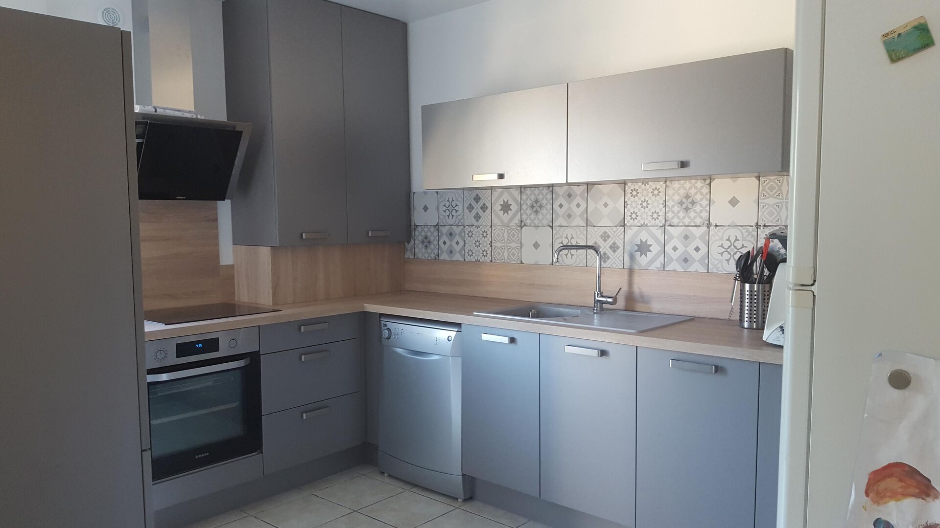 Cuisine équipée sur mesure Trend Quartz Métal