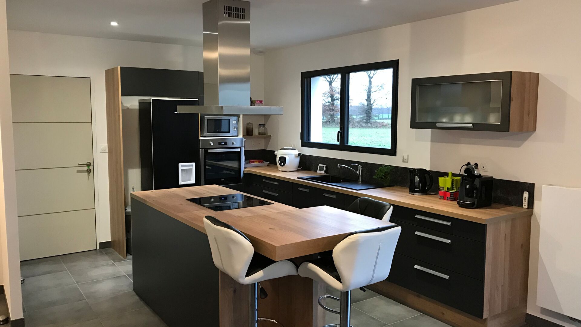 Cuisine équipée sur mesure Vega Prem's Ombre