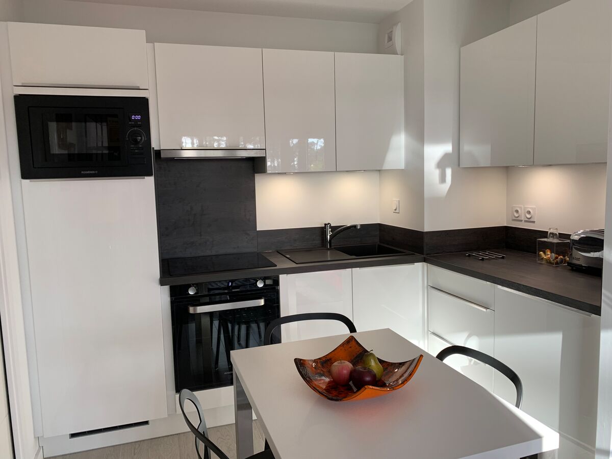 Cuisine avant-après sur mesure Light Blanc Brillant