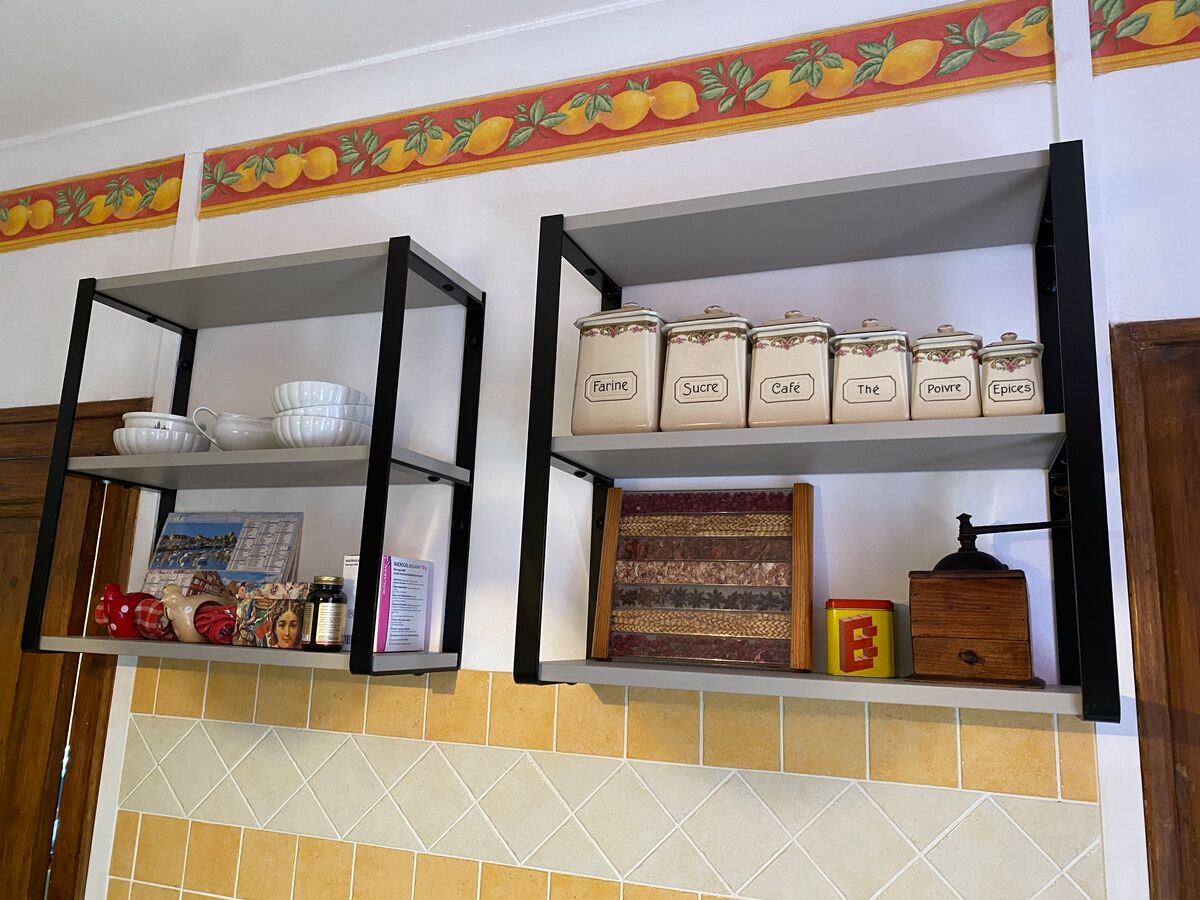 Cuisine avant-après sur mesure Trend Taupe Mat