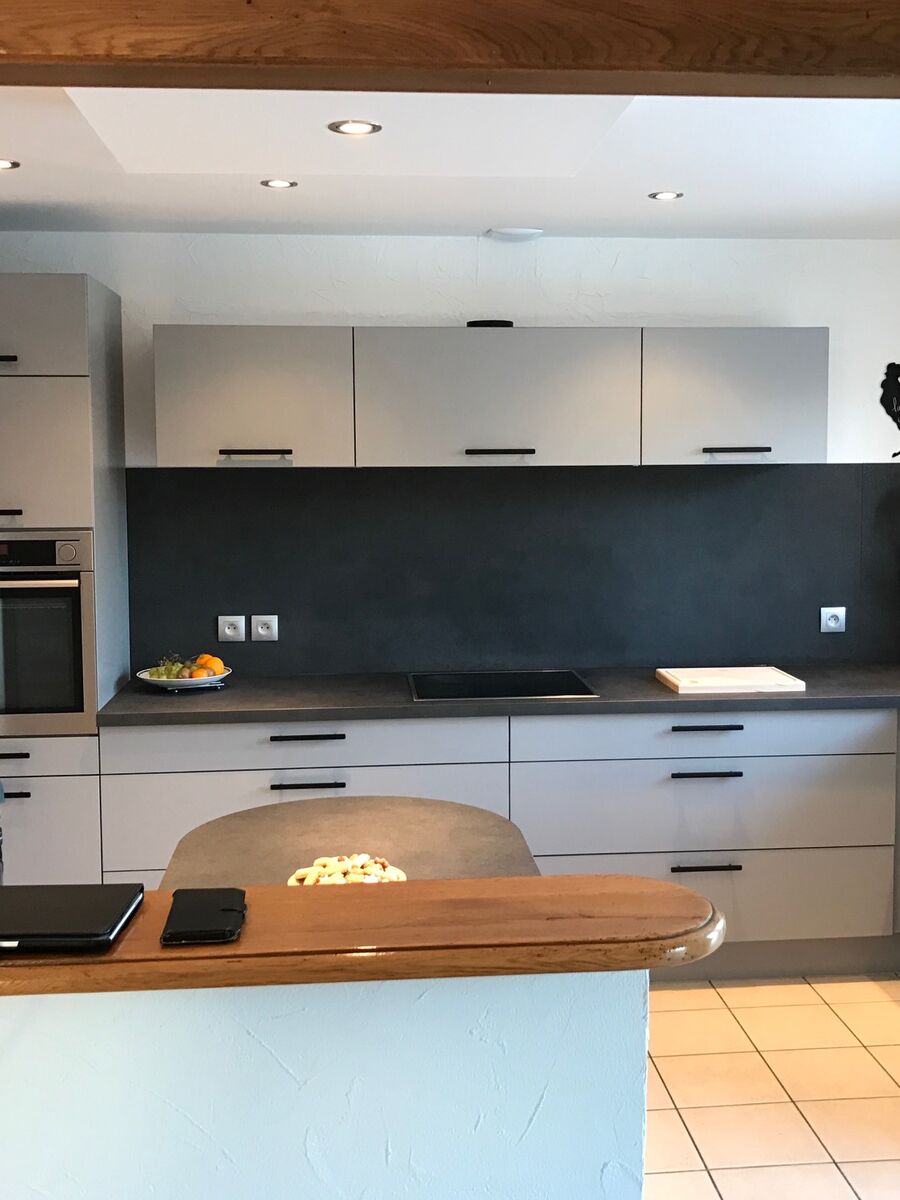 Cuisine équipée sur mesure Trend + Gris minéral