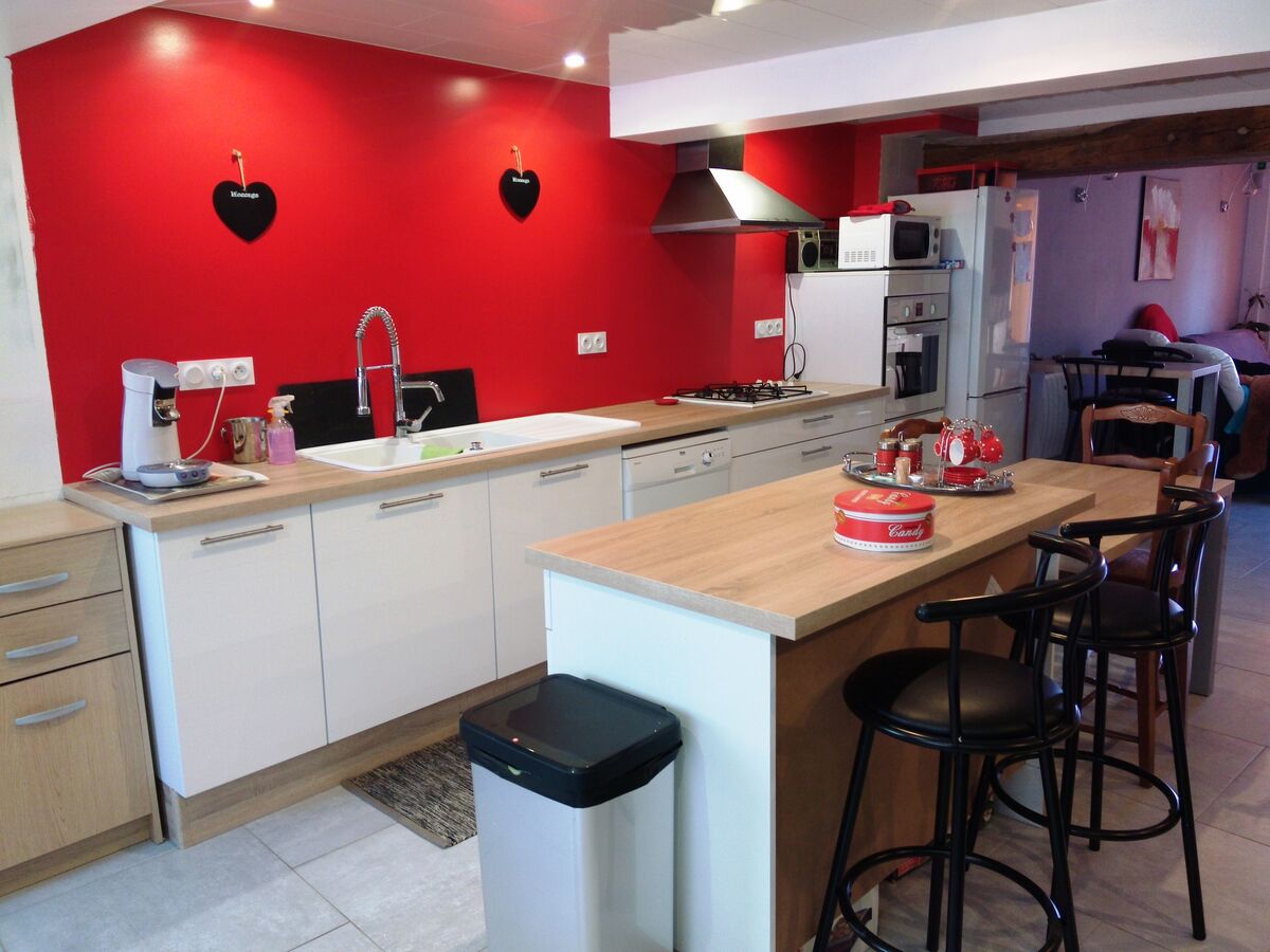 Rénovation cuisine sur mesure Petilla Blanc brillant