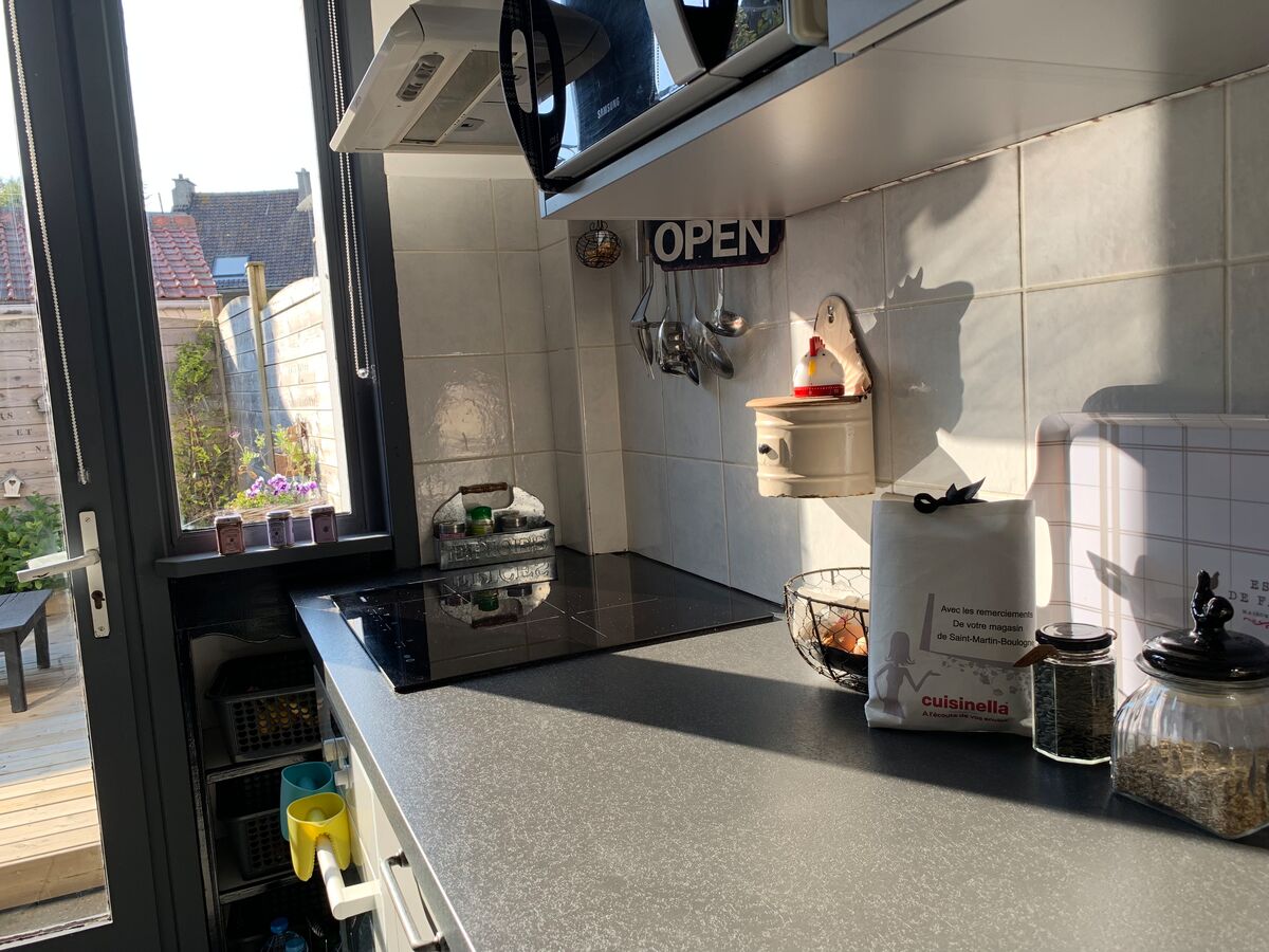 Cuisine avant-après sur mesure Trend Cube Gris Minéral