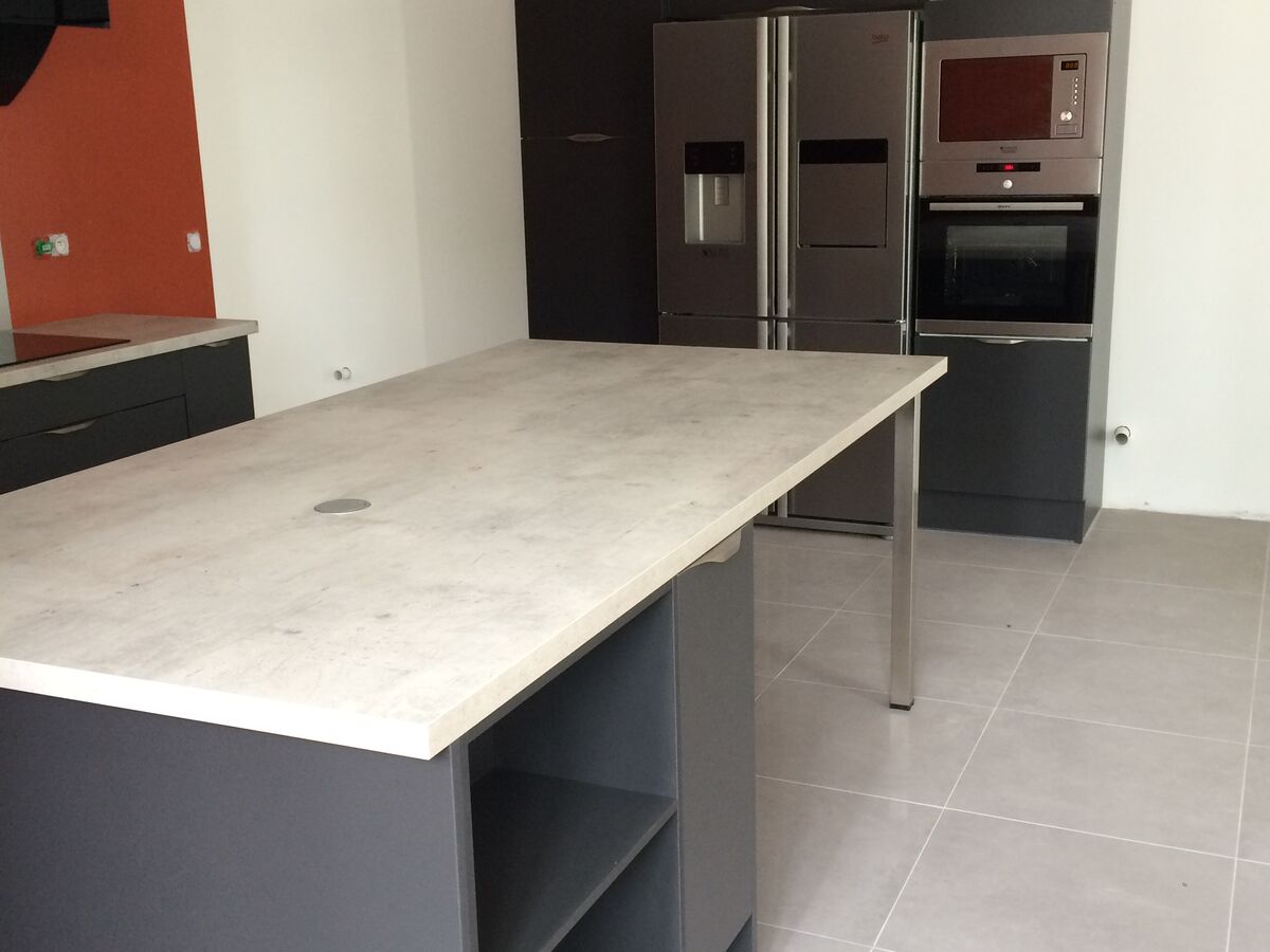 Rénovation cuisine sur mesure Vega Prem'S Ombre