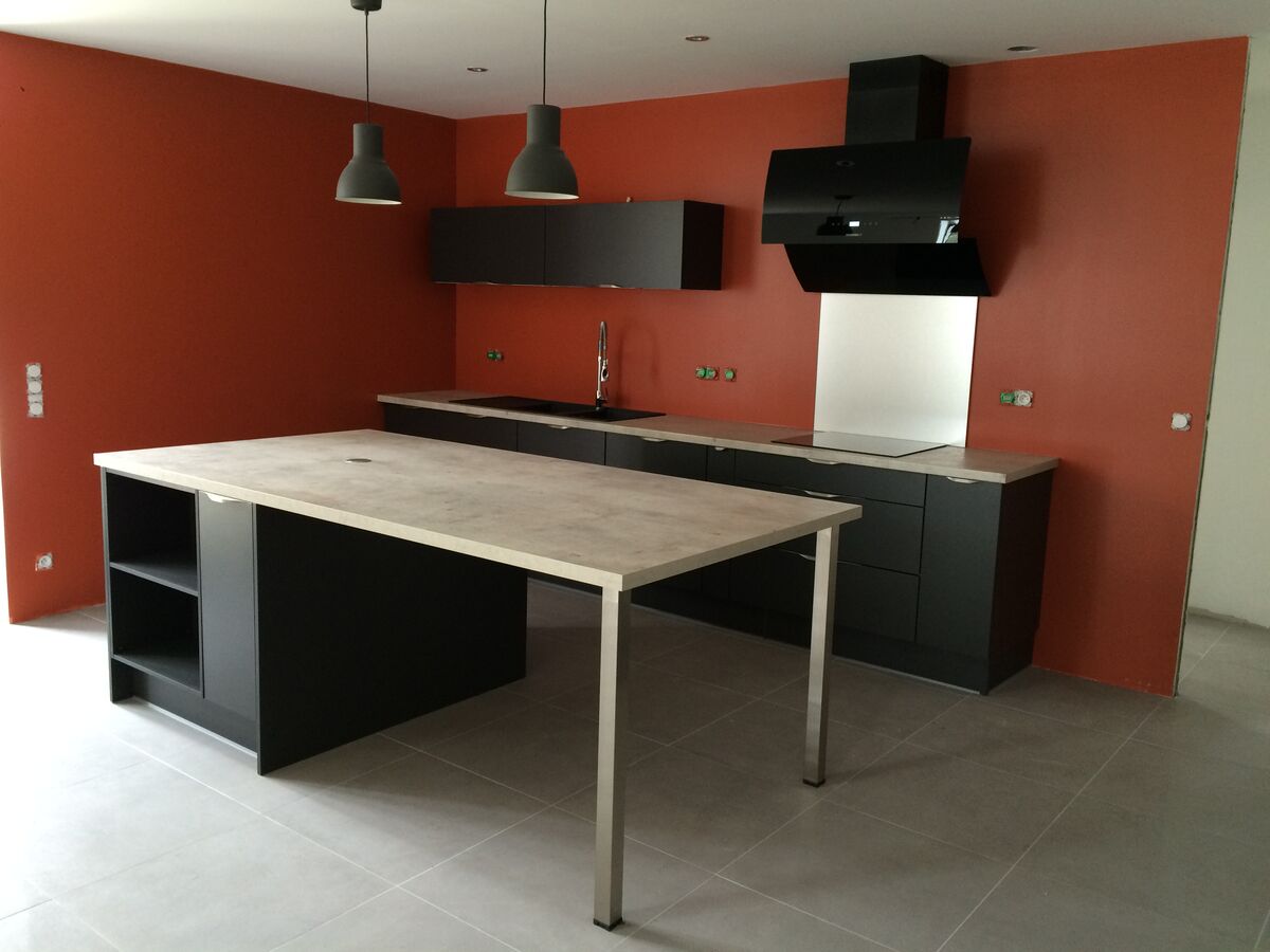 Cuisine avant-après sur mesure Vega Prem'S Ombre