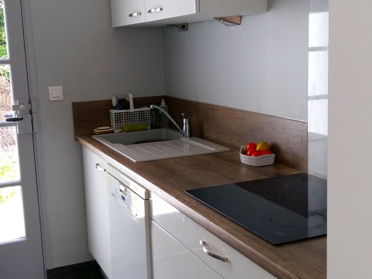 Cuisine équipée sur mesure Petilla Blanc brillant