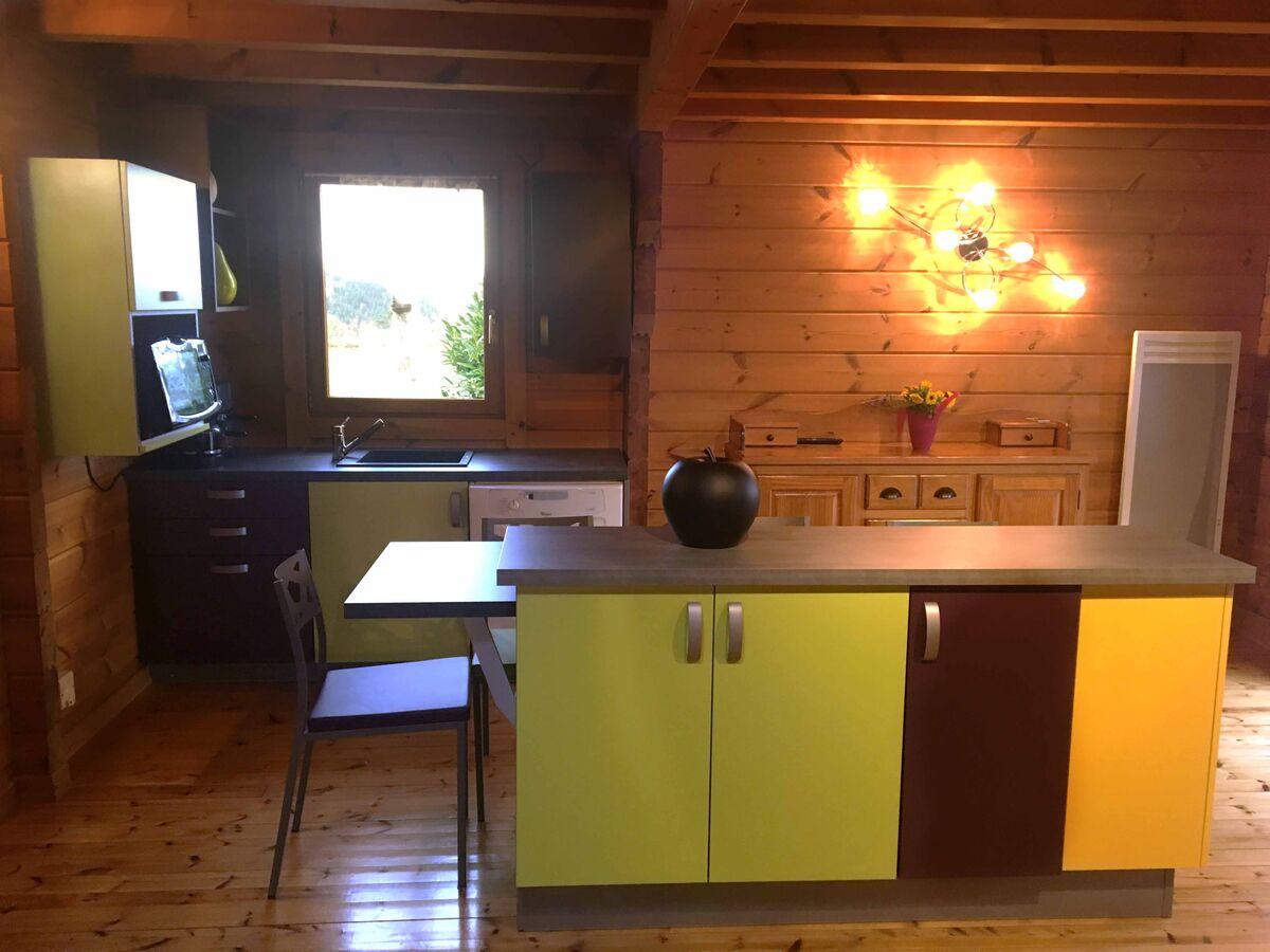 Cuisine avant-après sur mesure Color Laqué vert pomme