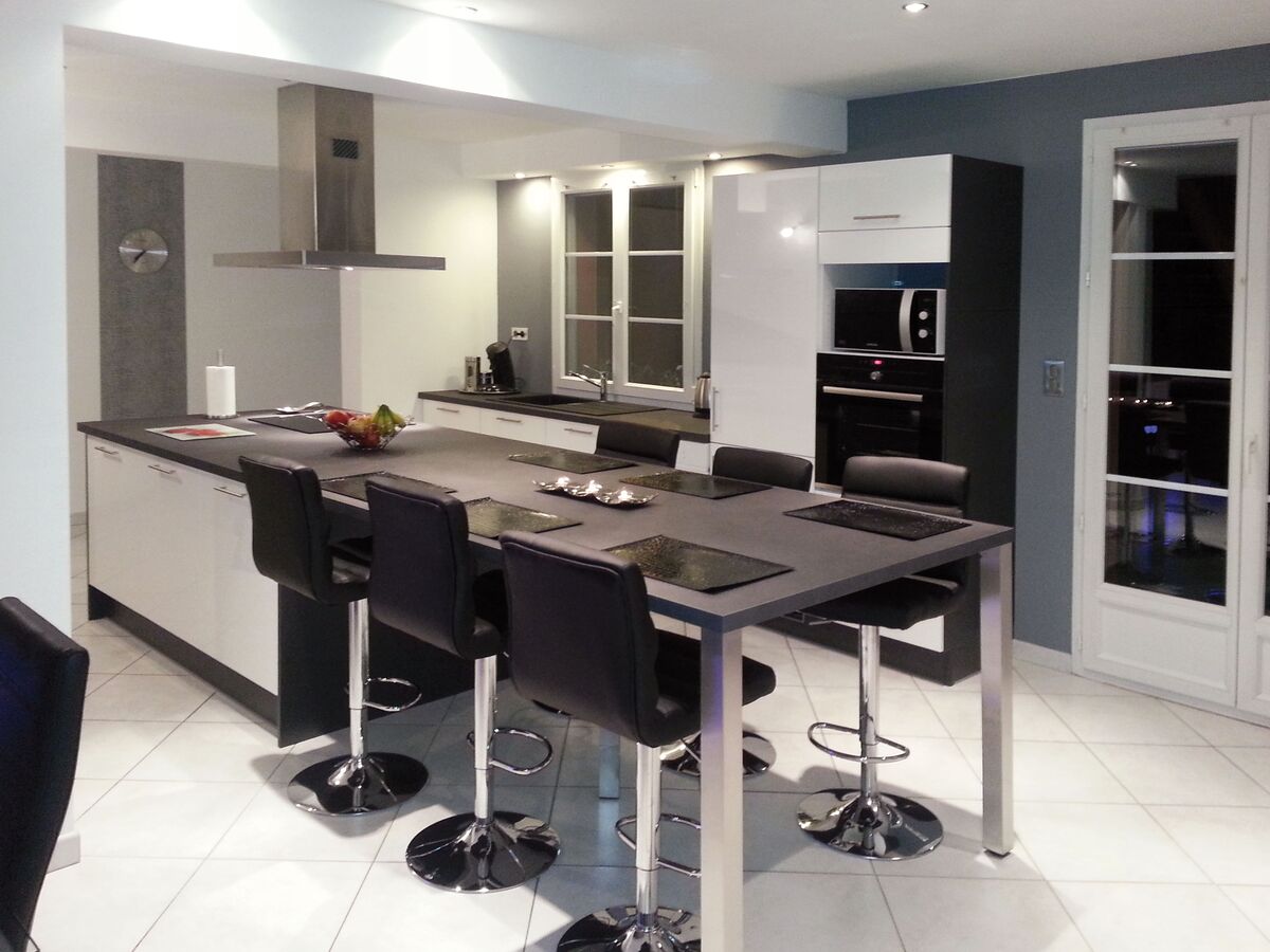 Rénovation cuisine sur mesure Light Blanc brillant