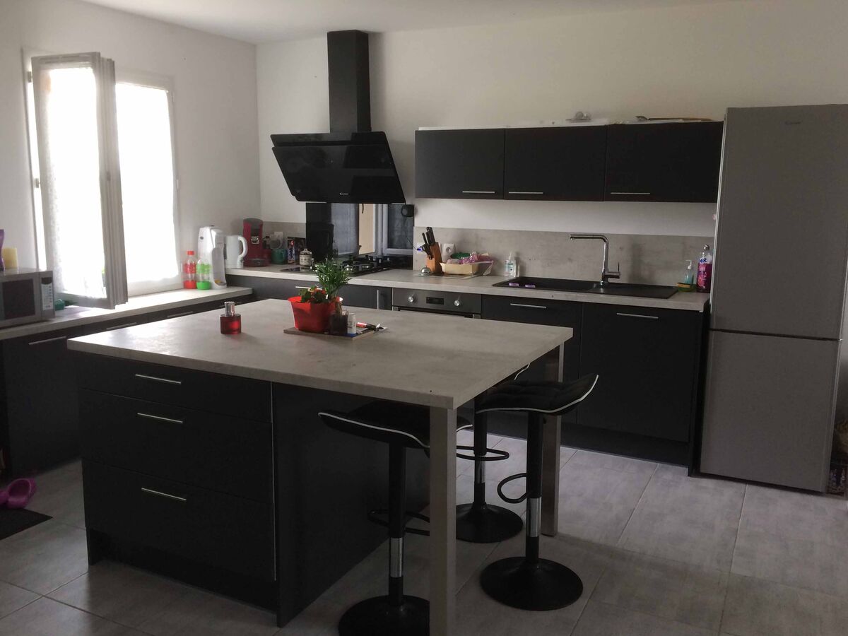 Rénovation cuisine sur mesure Vega Prem'S Ombre