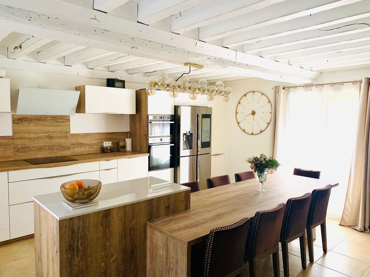 Cuisine avant-après sur mesure Light Blanc Brillant