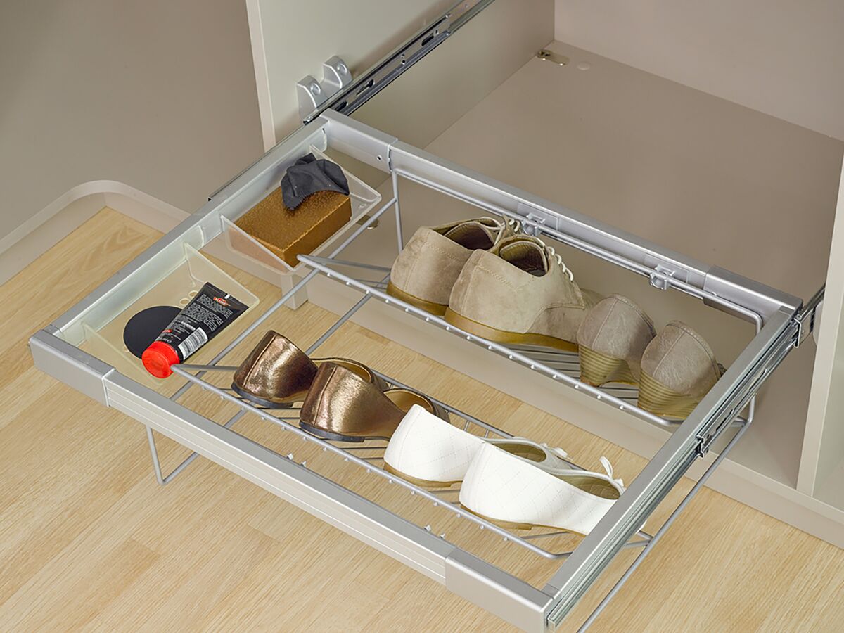 Porte-chaussures coulissant extensible