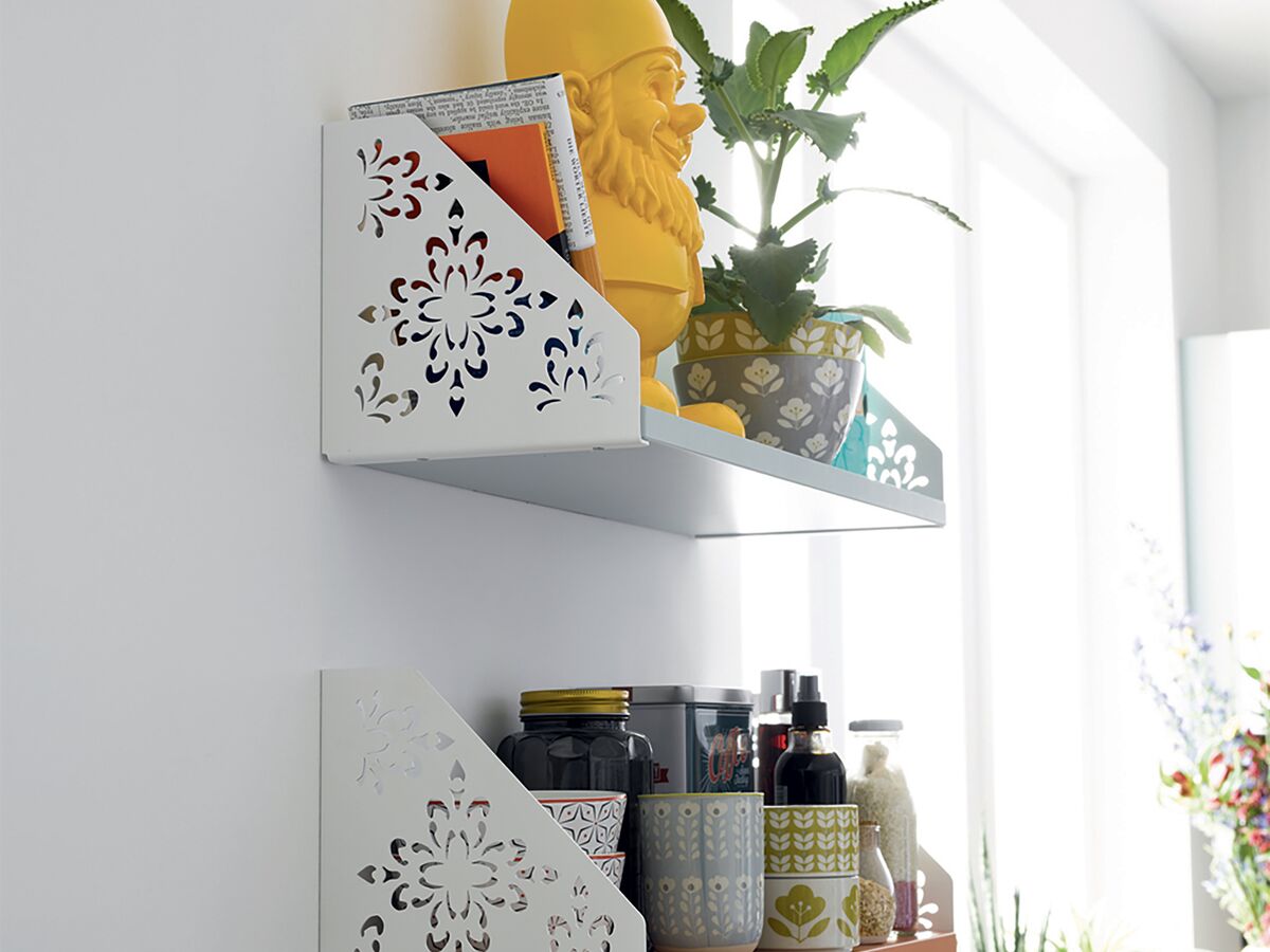 Supports pour étagère de cuisine moderne