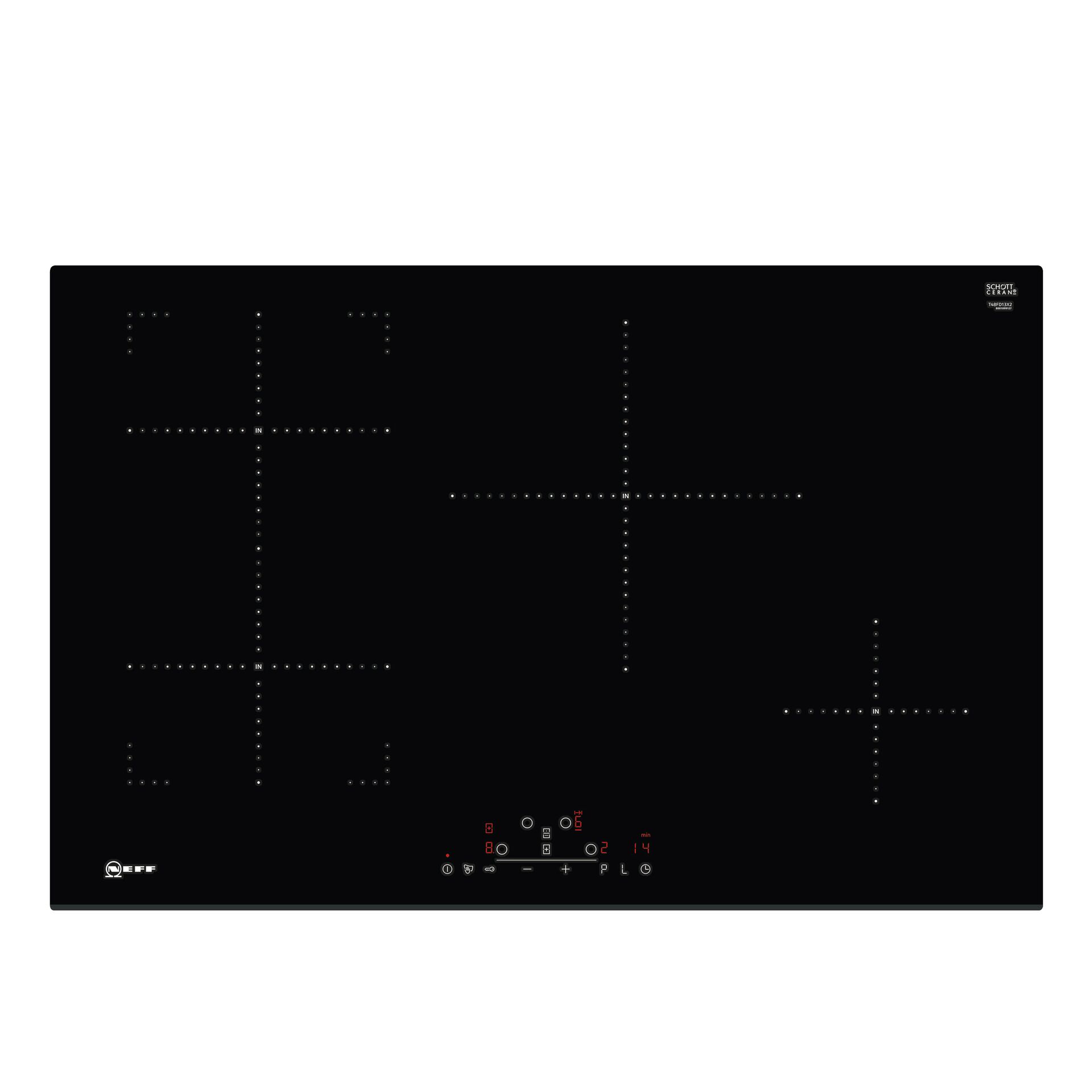 Plaque induction grande largeur Neff