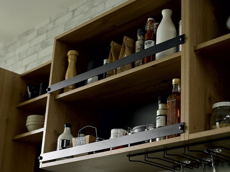 Accessoires de rangement cuisines: étagères, déco, supports - Cuisinella